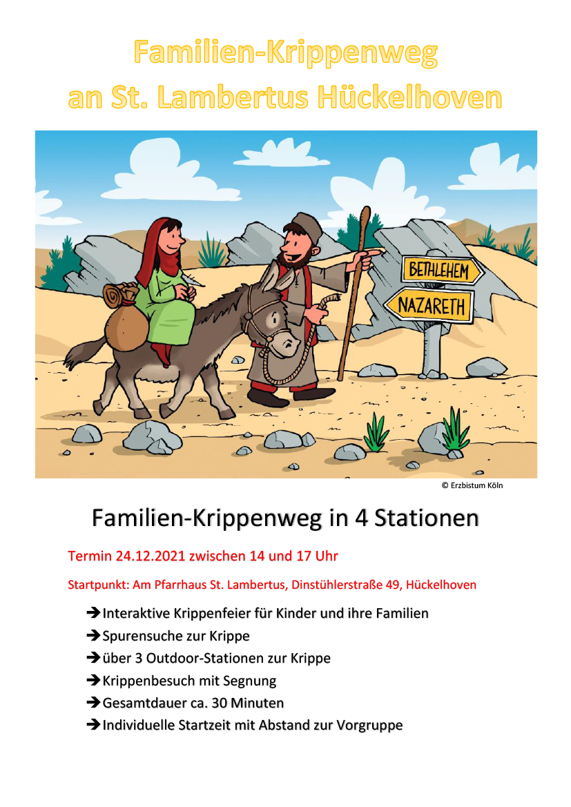 Plakat-Krippenweg-2021 (c) Erzbistum Köln