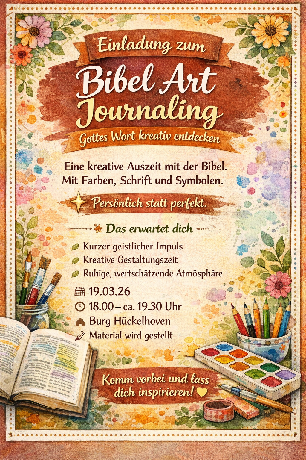 Bibel Art Journaling (c) GdG Hückelhoven
