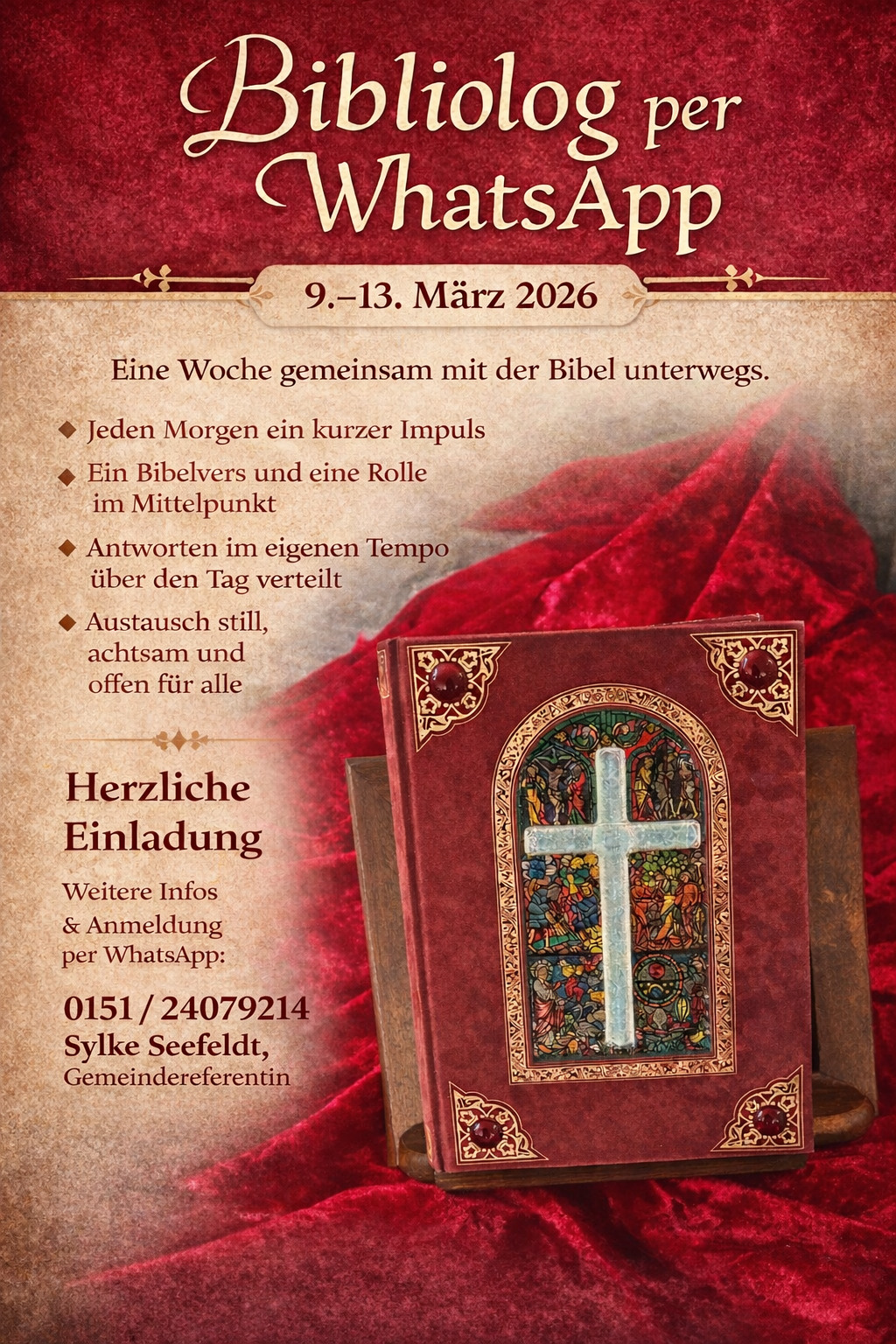 Bibliolog per Whatsapp (c) Sylke Seefeldt