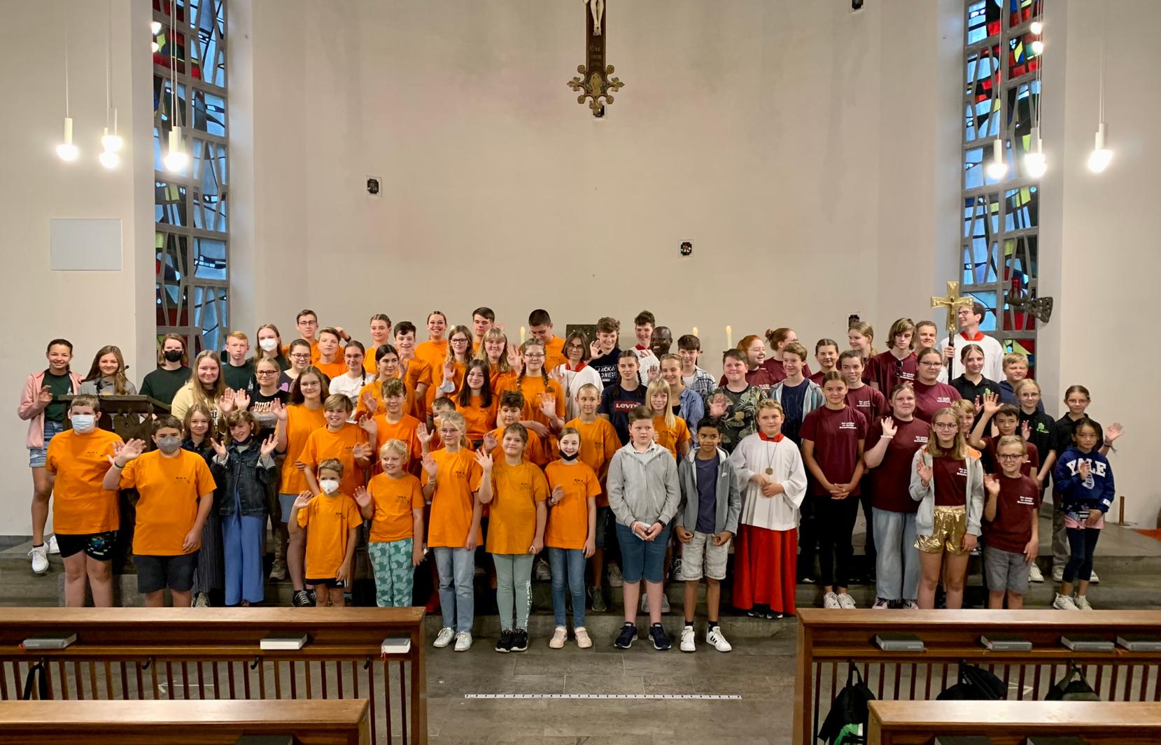 Messdiener der GdG Hückelhoven 2022 (c) Christoph Peters