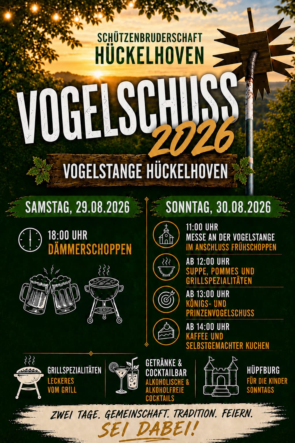 Vogelschuss St. Lambertus und Barbara 2026 (c) Angelika Küppers